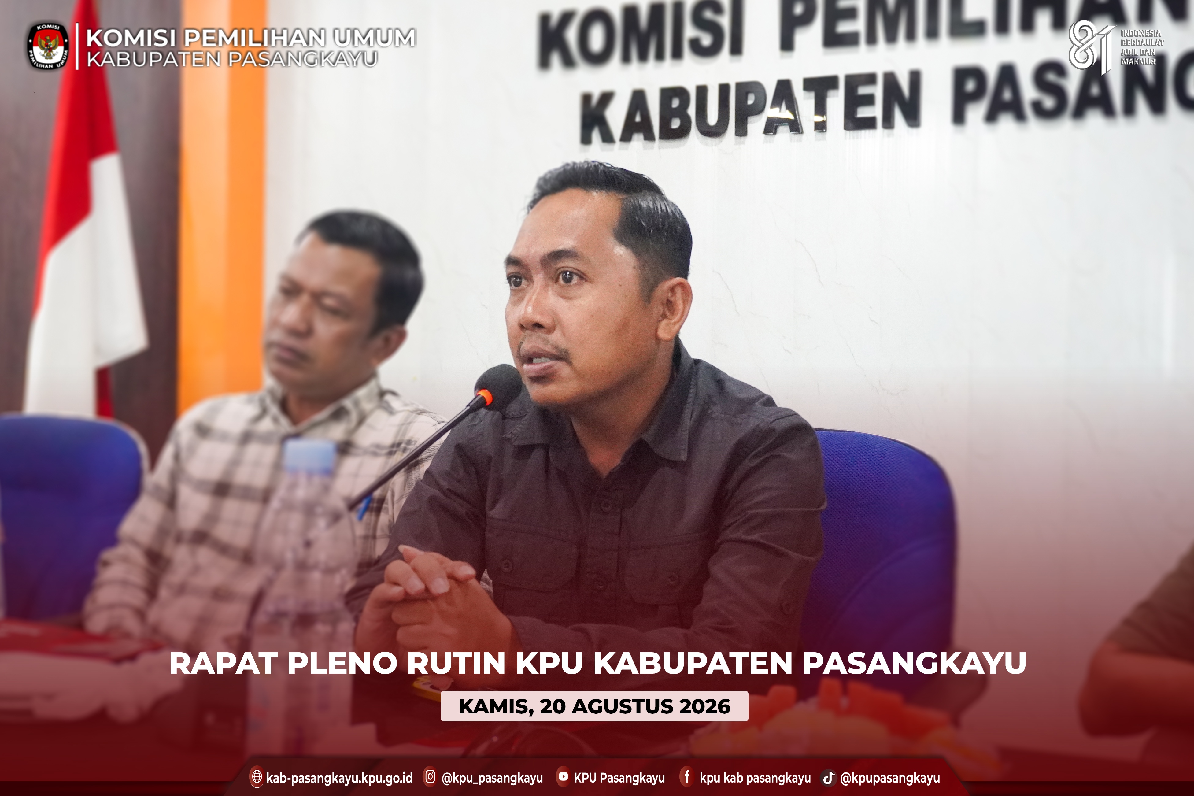 Rapat Pleno Rutin 20 Agustus 2026